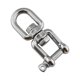 thumbnail image 1 of Acero inoxidable 304 316 Círculo Horquilla giratoria Anillo giratorio Grillete Cadena giratoria Anillo giratorio-4 mm, 1 of 5