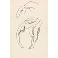 thumbnail image 3 of Henri Gaudier-Brzeska 11x14 Black Modern Framed Museum Art Print Titled - Bowing Figure (1910 - 1915), 3 of 5