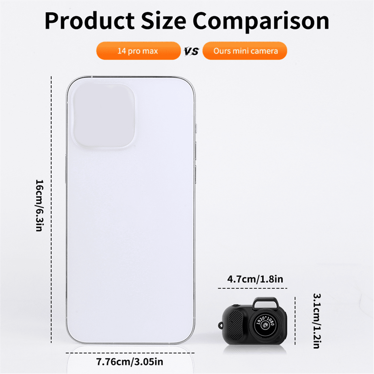 Mini Camera Indoor Home 1080P HD Portable Small Mini Camera Video Recorder Mini Action Camera Outdoor Sport Pocket Cam