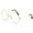 Golden, variant on YOZUMD Glasses Frame,Vintage Women Men Round Circle Metal Spectacles Optical Glasses Eyeglasses Frame