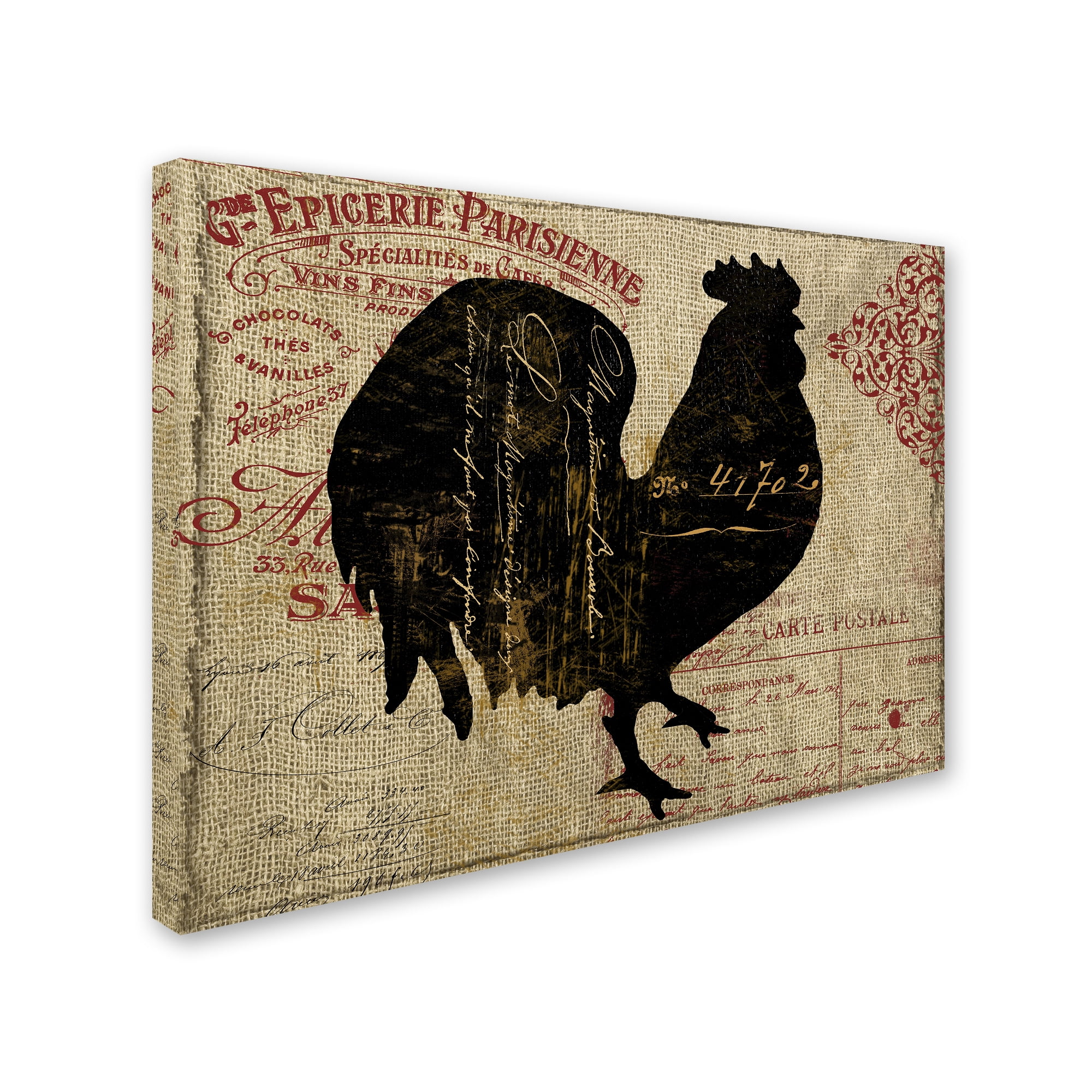 Trademark Fine Art "Paris Farms IV" Canvas Art by Color Bakery