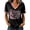 Multicolor_006, variant on Domuza Breast Cancer Shirts Women Pink Ribbon Wings Print Cancer Survivor Short Sleeve V Neck Tee Shirts ,in October We Wear Pink Top M