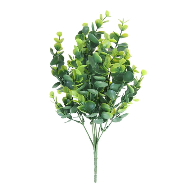 UPOUART 4Ud Simulación Plantas Eucalyptus Decorativas Para Salón Y Espacios Interiores