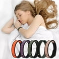 thumbnail image 3 of Anti-Static Silicone Sports Wristband, Negative Ion Aerobic Outdoor Bracelet for Body Balance and Radiation Resistance, Purple, 3 of 3