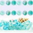 thumbnail image 5 of Clear Glass Pebbles,Happon Artificial Crystal Stones for Aquarium Gravel, Vase Filler, Hydroponics & Home Decor (0.39in/10mm, Blue), 5 of 5