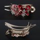 thumbnail image 4 of Alligator Hair Clips for Styling, Hair Claw Clips for Thick Long Hair, Styling Hair Clips with Rhinestone Flower Butterfly, Hair Barrettes for Women F, 4 of 4