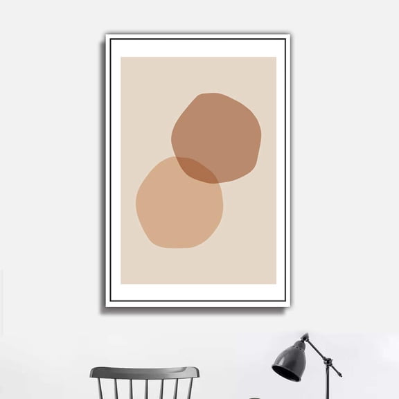 wall26 Framed Canvas Wall Art for Living Room, Bedroom Abstract Theme Canvas Prints for Home Decoration Ready to Hang - 16x24 inches