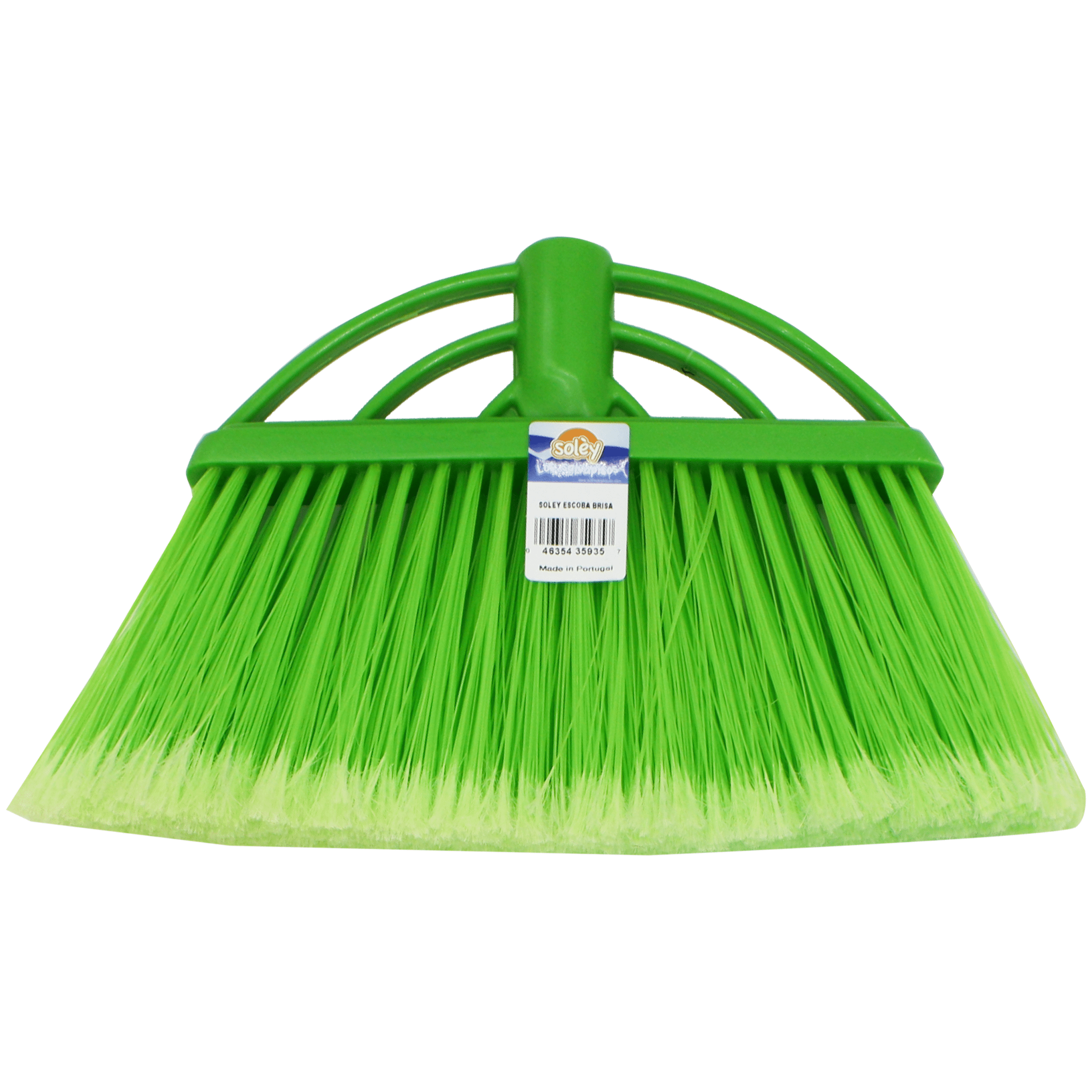 Soley, Brisa PVC Monofilament Broom, 12 in x 8 in, 1 Count,  Variety of Colors, Plastic