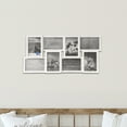 thumbnail image 6 of Mainstays – 4x6 Picture Frame – White Gallery 8 Photo Linear Program Wall Photo Frame, 6 of 6