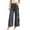 Grey, variant on Women's Casual Five Pointed Star Loose Straight Leg Denim Pants Black L