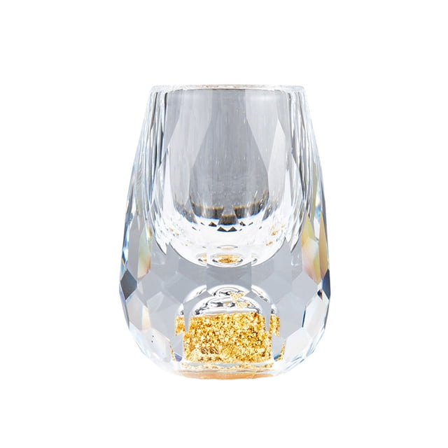 Cateissary Copa de vino Home Drinkware Shot Cup High-end Luxury Taza para beber de larga duración Color brillante Ornamental Beer Mugs Artesanía Cateissary HA083785-00B