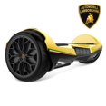 thumbnail image 1 of Gyrocopters- Lamborghini (authentic branded) 6.5 All Terrain Hoverboard- Yellow, 1 of 7