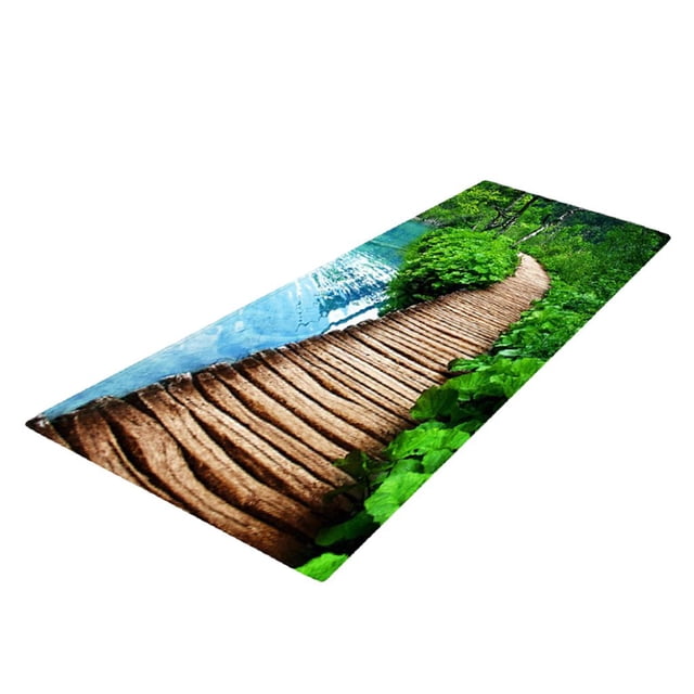 Alfombras modernas suaves para interiores de 120x40cm, alfombras para adecuadas para Río y puente Gloria Alfombra de alfombra