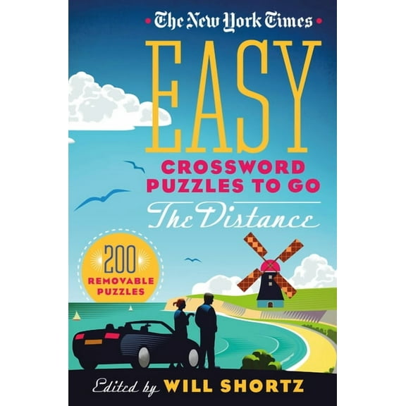 The New York Times Easy Crossword Puzzles to Go the Distance: 200 Removable Puzzles, (Paperback)