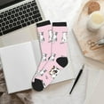 thumbnail image 6 of KLL Cute Cats Print Cool Socks Men's Women's Crew Socks Funny Crazy Novelty Stockings, 6 of 7