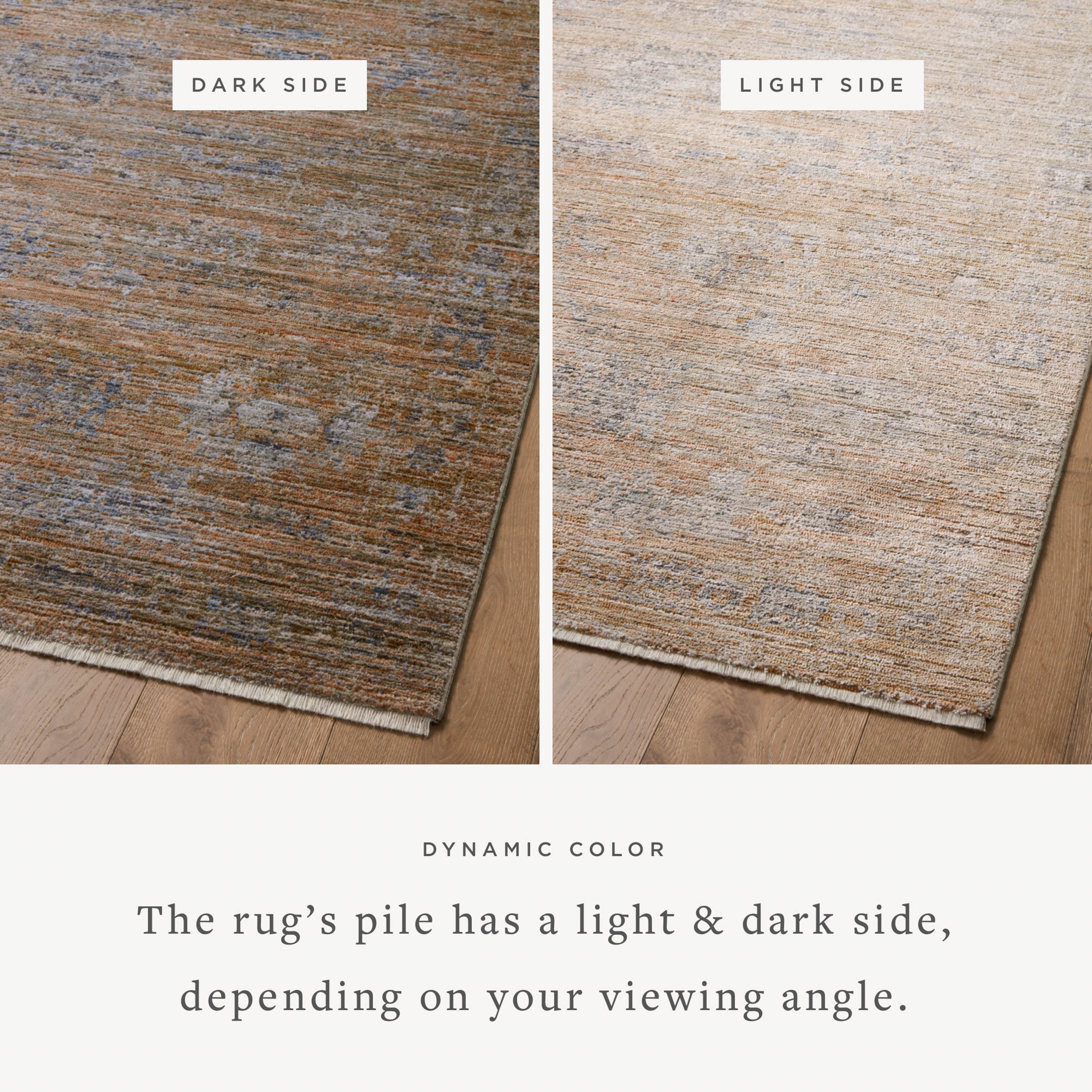 Jean Stoffer x Loloi Katherine Copper / Steel 7'-10" x 10' Area Rug