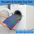 thumbnail image 5 of Stylish Non-Slip Dog Pee Pads Washable, 35"x41" Leopard Print Reusable Potty Pad, Leak-Proof Liner for Crates and Floors.(Texture/leopard /Geometry, 24" x35" ), 5 of 8