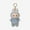 E, variante sur DFC Mignon Mini Suspendu Minuscule Corps Grosse Tête Breloque Adorable Porte-Clés Accessoire avec Bouton Attaché pour Clés