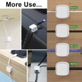 thumbnail image 4 of Organizador de Cables Hugtrwg Soporte Adhesivo 6 Suaves y Ajustables, 4 of 9
