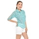 thumbnail image 2 of Blusa transparente con encanje Roman Fashion /Juvenil, 8042 (Menta) verde claro EG, 2 of 4