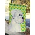 thumbnail image 2 of Carolines Treasures SS4440CHF Boxer St. Patricks Day Shamrock Portrait Flag Canvas House Size, 2 of 4