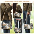 thumbnail image 4 of FORMRS Womens Shoulder Bag with Chain Strap Clutch Purse Cute Tote Handbag, Cute Ghosts, 4 of 7