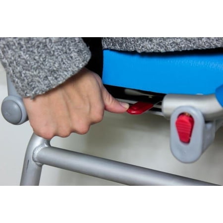 Platinum Health CAROUSEL Sliding Transfer Bench with Swivel Seat PREMIUM Padded Bath Shower Chair with Pivoting Arms