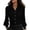 Black, variant on Aezemi Women Button down Office Blouses Collared Long Sleeve Dressy Fashion Work Casual Shirts Womens Fall Spring Business Casual Trendy Tops XXL