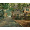 thumbnail image 3 of Bansemer, Roger 18x15 Black Modern Framed Museum Art Print Titled - The Little House on Spanish Street, 3 of 5