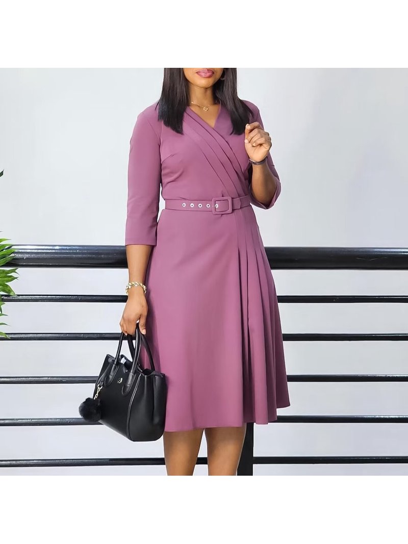 Women's 2025 Spring Casual Dresses Semi Formal Party Dress Business Work  Dress - Walmart.com