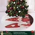 thumbnail image 6 of SKYSONIC Valentine's Day Tree Skirt Home Decoration Large Round Love Hearts Christmas Tree Skirt for Holiday Party Home Christmas Day Ornaments 36", 6 of 6