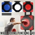 thumbnail image 3 of AIGIA Boxing Mats PU Leather Wall Target Adjustable Height Boxing Training Sandbag Wall Punching Pad for Fitness, 3 of 5