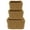 Khaki, variant on 3 Pcs Storage Baskets Grass Woven Storage Basket Decorative Woven Baskets for Storage Multifunctional Toy Basket for Nursery Living Room Laundry Room Bedroom