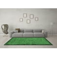 thumbnail image 3 of Ahgly Company Indoor Rectangle Abstract Emerald Green Modern Area Rugs, 7' x 10', 3 of 4
