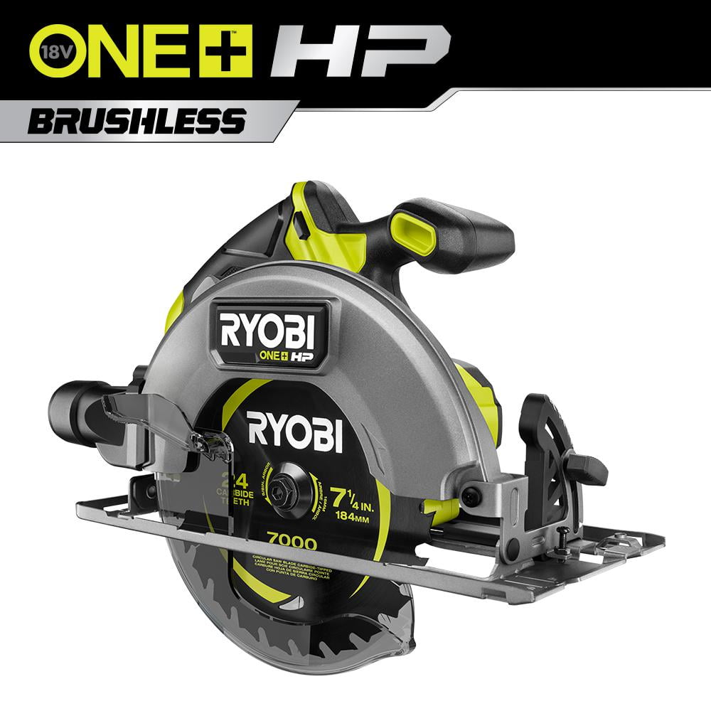 ONE+ Brushless Cordless 7-1/4 in. Saw (Tool Only) - Walmart.com