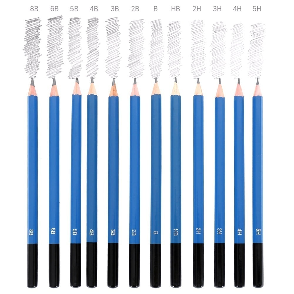 Vensio -Professional 35pcs Sketching and Drawing Pencils Set with A5 Sketchbook, Complete Artist Pencil Kit with Graphite and Charcoal, Art Supplies for Beginners