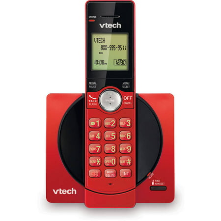 VTech CS6919-16 DECT 6.0 Expandable Cordless Phone with Caller ID and Handset Speakerphone, (Best Home Phone Device)