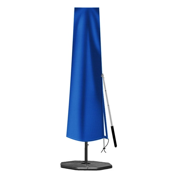 Cubierta de sombrilla de patio OKPOW impermeable para sombrillas de 2,7 a 3,7 m