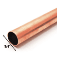 3/4 Inch Type L Copper Pipe for Plumbing, HVAC & Refrigeration, ASTM ...