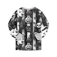 thumbnail image 5 of 8-9 Years Tween Girls Short Sleeve Print Shirts Tops Pants Outfits Pj Set For Girls Halloween Pajama Set, 5 of 9