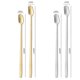 thumbnail image 2 of Coffee Spoon Spoon Tea Spoon Coffee Stirrers Milk Kitchen Bar Long Handle Spoon Stainless Steel Teaspoon Fast Ship, 2 of 5