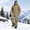 Khaki-X-Large, variant on Mensski Suit Snowsuits Colorful Snowboards Waterproof Hooded Warm Jackets Outdoor Winter