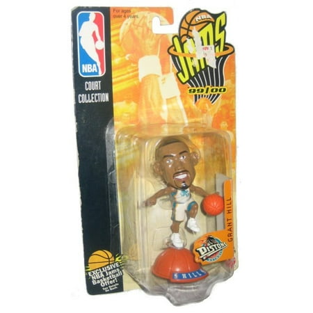 - NBA Jams Basketball Grant Hill Detroit Pistons 99/00 Mattel Figure
