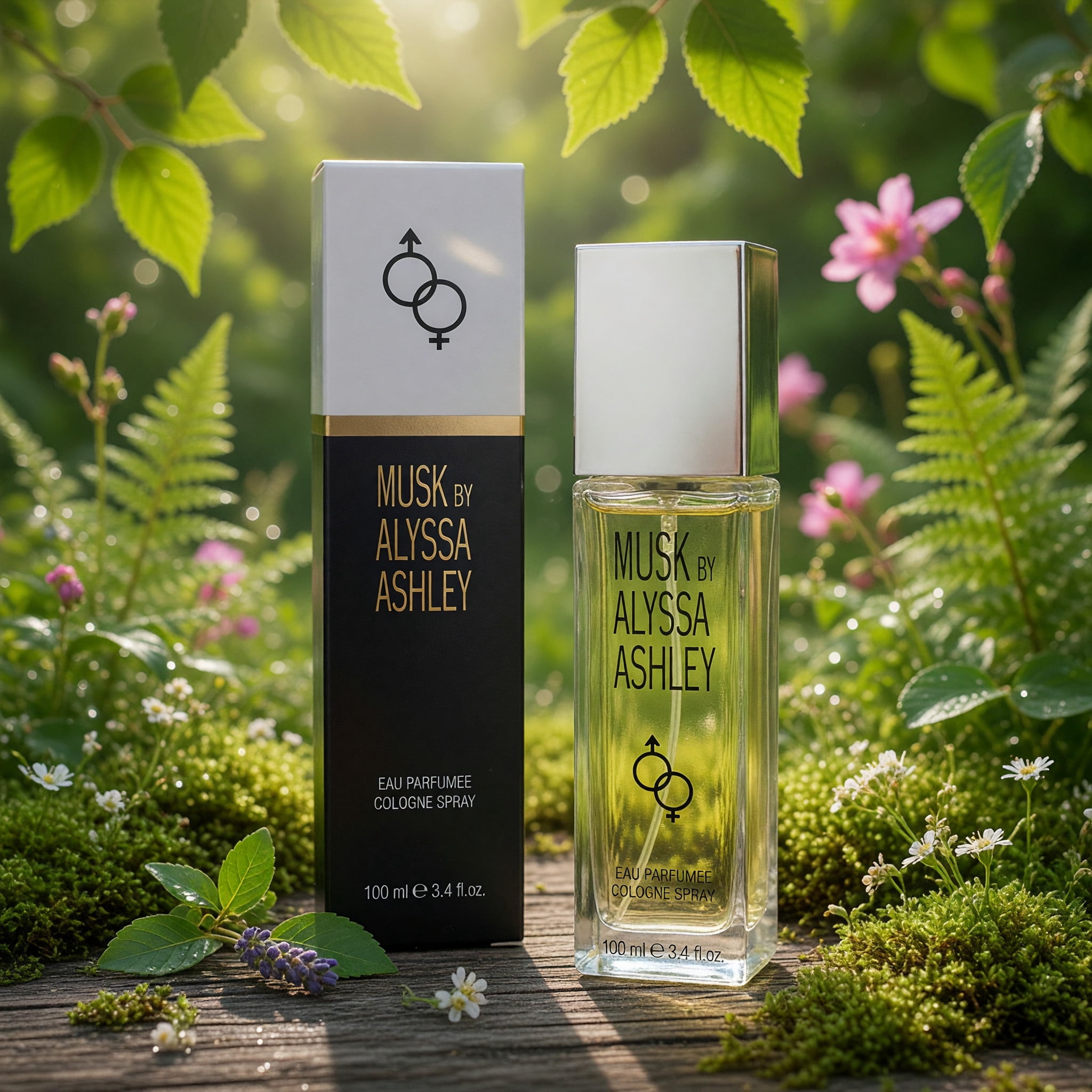 Alyssa Ashley Musk for Women - Soft Floral 3.4 oz Cologne Spray