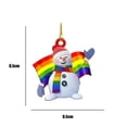 thumbnail image 4 of Fiudx Adornos Navideños Personalizados, Recuerdo Divertido Del 2022, Decoraciones Únicas para El Árbol, Idea de Regalo Familiar, Alegría Navideña, Material de Pvc, Juego de 1/3/5 Piezas, 4 of 4