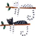 thumbnail image 3 of 2pcs Cat Pins Set Women Jewelry Adorable Cat Pins for Hats Jackets Clothes Decor, 3 of 4