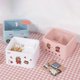 thumbnail image 2 of Caja de almacenamiento de bastoncillos de algodón con corazón para niña Removedor de maquillaje lindo Estudiante rosa Afortunado Sencillez, 2 of 3