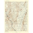 thumbnail image 3 of USGS 19x24 Black Modern Framed Museum Art Print Titled - Granby Connecticut Sheet - USGS 1892, 3 of 5