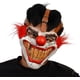 thumbnail image 2 of Máscara de payaso de Halloween para adultos, máscara de payaso de dientes dulces espeluznante, máscara de disfraz de metal trenzado de terror espeluznante, 2 of 5