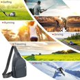 thumbnail image 4 of Yaoyar Small Sling Bag for Women Men Chest Bag Water Resistance Mini Crossbody Bag Adjustable Strap Lightweight Shoulder Bag, 4 of 6